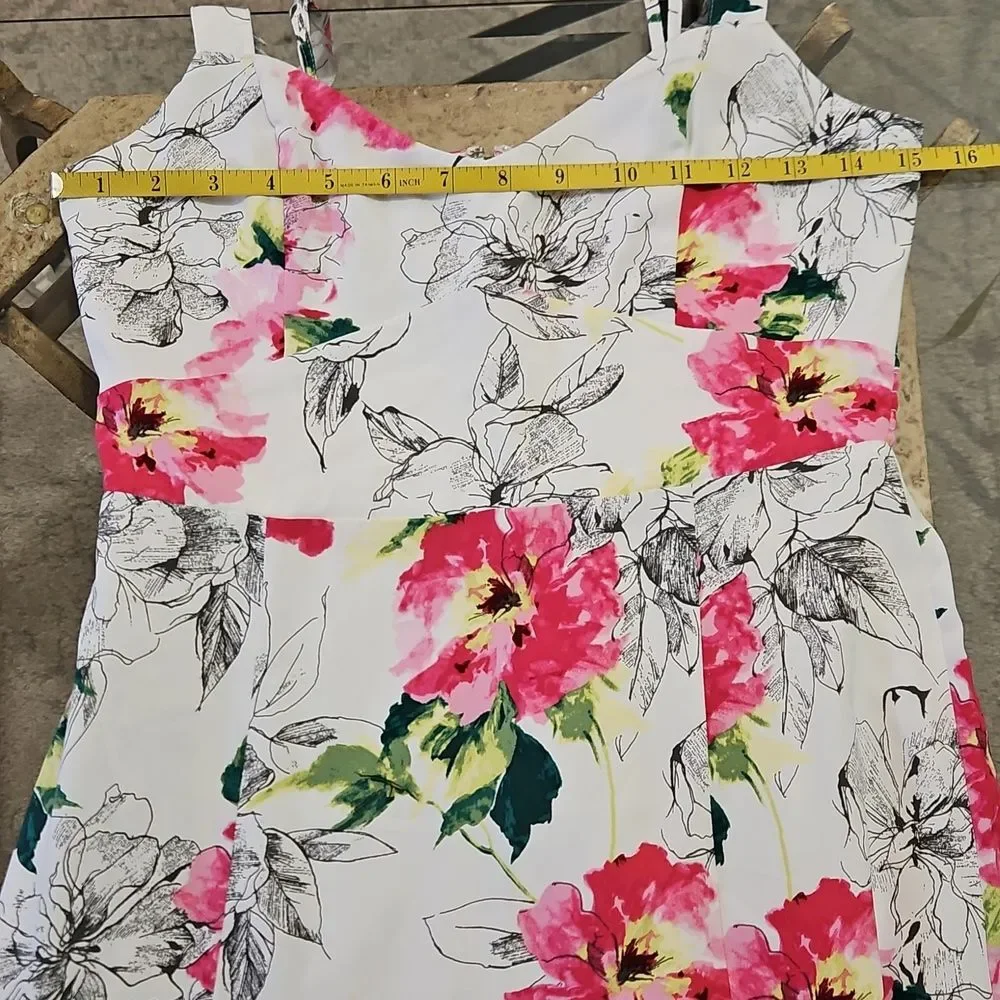 NWT Abercrombie & Fitch Dream Ruffle Floral Maxi Dress Size Small Petite